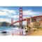 1000 Piece Jigsaw Puzzles, Golden Gate Bridge, San Francisco, USA, Landscape, Adult Puzzles, Trefl 10722